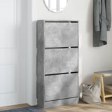 Vidaxl Shoe Cabinet 60x21x125,5 cm Behandlet træbetonpris