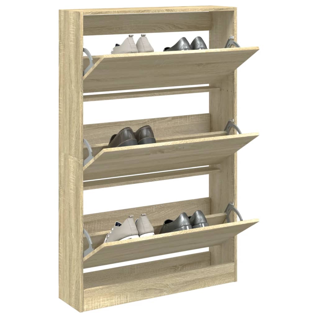 Kabinet bot Vidaxl 80x21x125,5 cm Vlastní dřevo Sonoma Oak