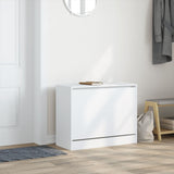 Vidaxl Shoe Cabinet 80x34x63 cm Property Wood White