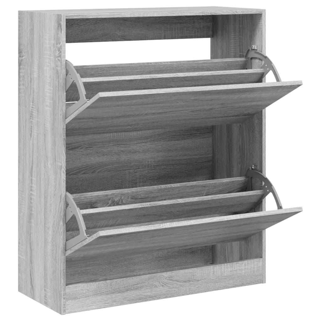 Szafka buta vidaxl 80x34x96,5 cm Cut Wood Grey Sonoma Oak Kolor