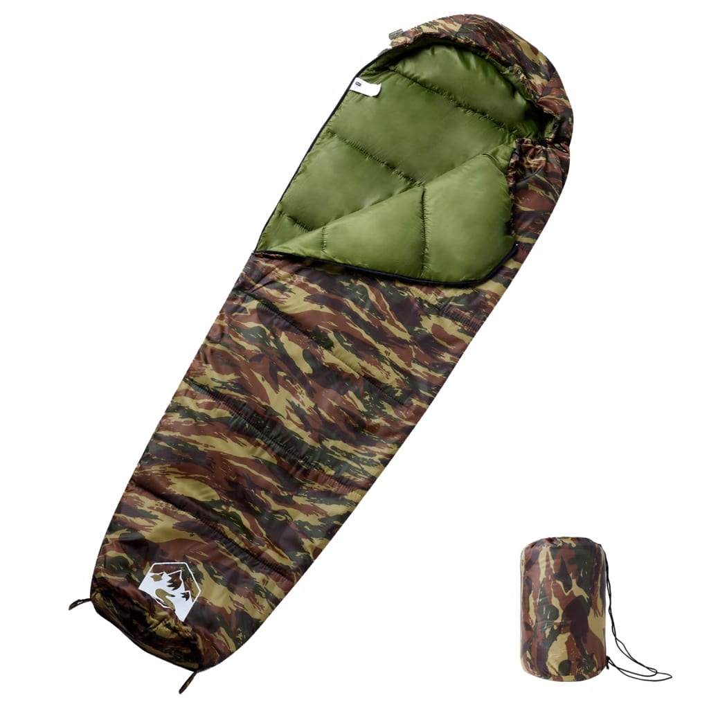 Vidaxl Sleeping bag Mummy for adults 3 seasons