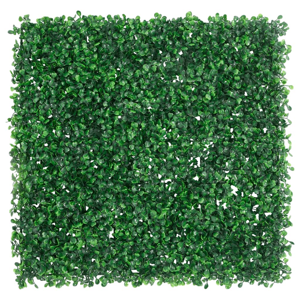 Vidaxl Fence con brughiera artificiale 6 ST 50x50 cm verde