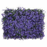 Vidaxl Gate avec feuilles artificielles 24 st 40x60 cm violet