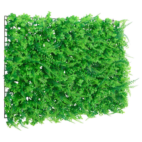 Vidaxl hek met kunstvarenblad 6 st 40x60 cm groen