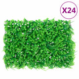 VidaXL gate with artificial fern leaf 24 st 40x60 cm green