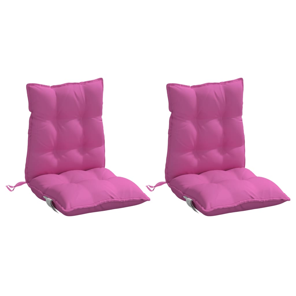 Vidaxl Cushions 2 PCS Back Back Oxford Fabric Pink