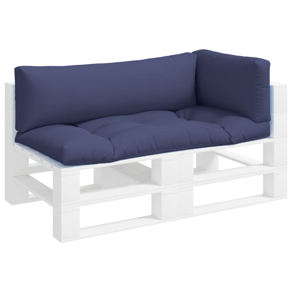 Vidaxl palletkussens 3 st oxford stof marineblauw