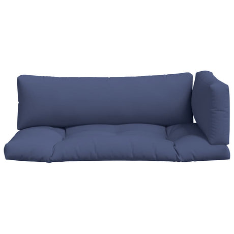 Vidaxl palletkussens 3 st oxford stof marineblauw