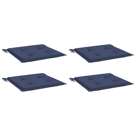 Vidaxl palletkussens 4 st 50x50x4 cm oxford stof marineblauw