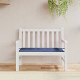 Vidaxl jardin banc coussin 120x50x3 cm oxford tissu marin bleu