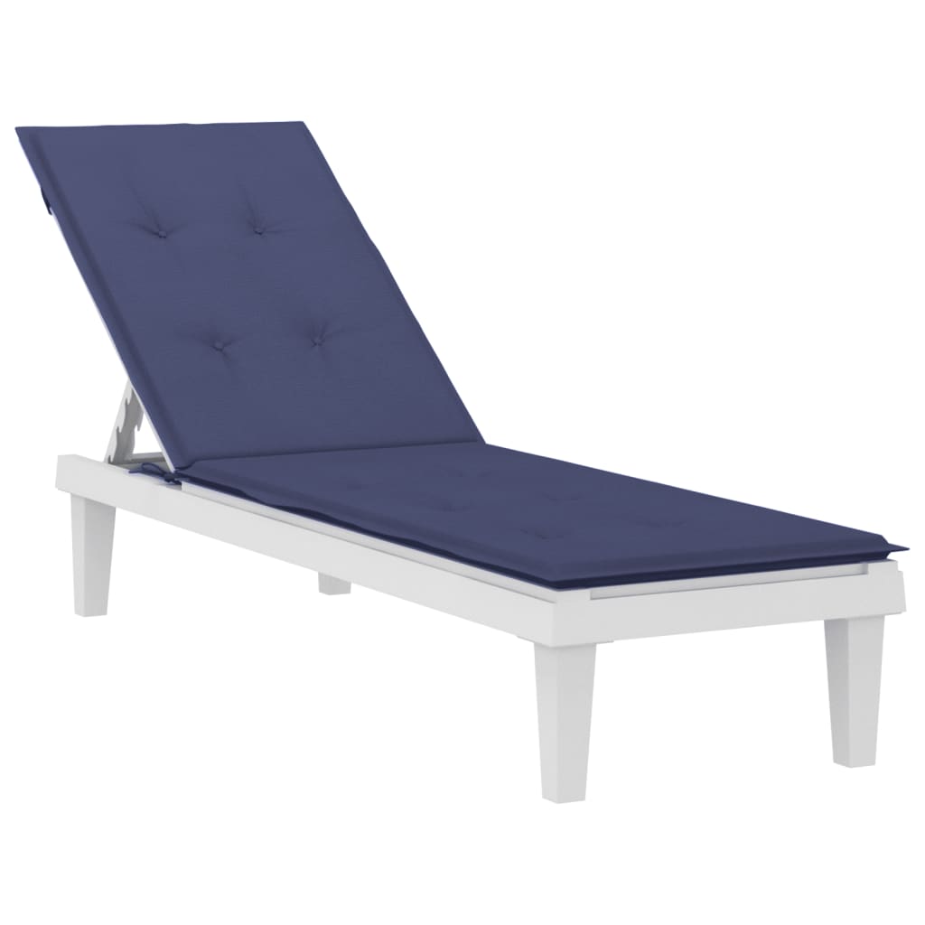 Coussin de chaise de patio vidaxl oxford tissu marin bleu