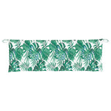 Vidaxl Garden bench cushion 150x50x7 cm Oxford fabric leaf pattern