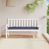 Vidaxl Garden Bench Pushion 150x50x7 cm Oxford Fabric Marine Blue