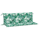 Vidaxl Garden Bench Cushions 2 ST 150x50x7 CM Oxford Fabric Pattern