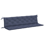 VIDAXL Garden Bench Blaphions 2 St 200x50x7 cm Oxford tkanina morska modra