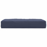 Vidaxl palletkussen 60x60x9,5 cm oxford stof marineblauw