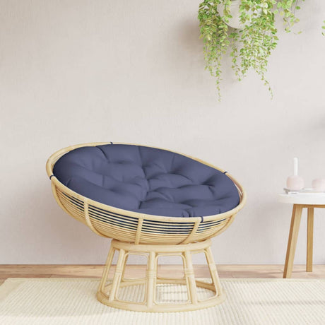 Vidaxl zitkussen rond ø 100x11 cm oxford stof marineblauw