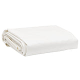 Vidaxl dekzeil 650 g m² 1x2,5 m wit