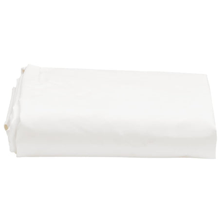 Vidaxl dekzeil 650 g m² 5x6 m wit