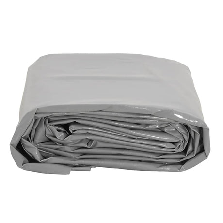 Vidaxl dekzeil 650 g m² 4x4 m grijs