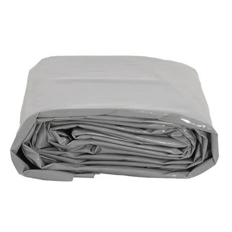 Vidaxl dekzeil 650 g m² 4x5 m grijs