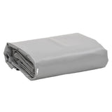 Vidaxl dekzeil 650 g m² 1,5x2,5 m grijs