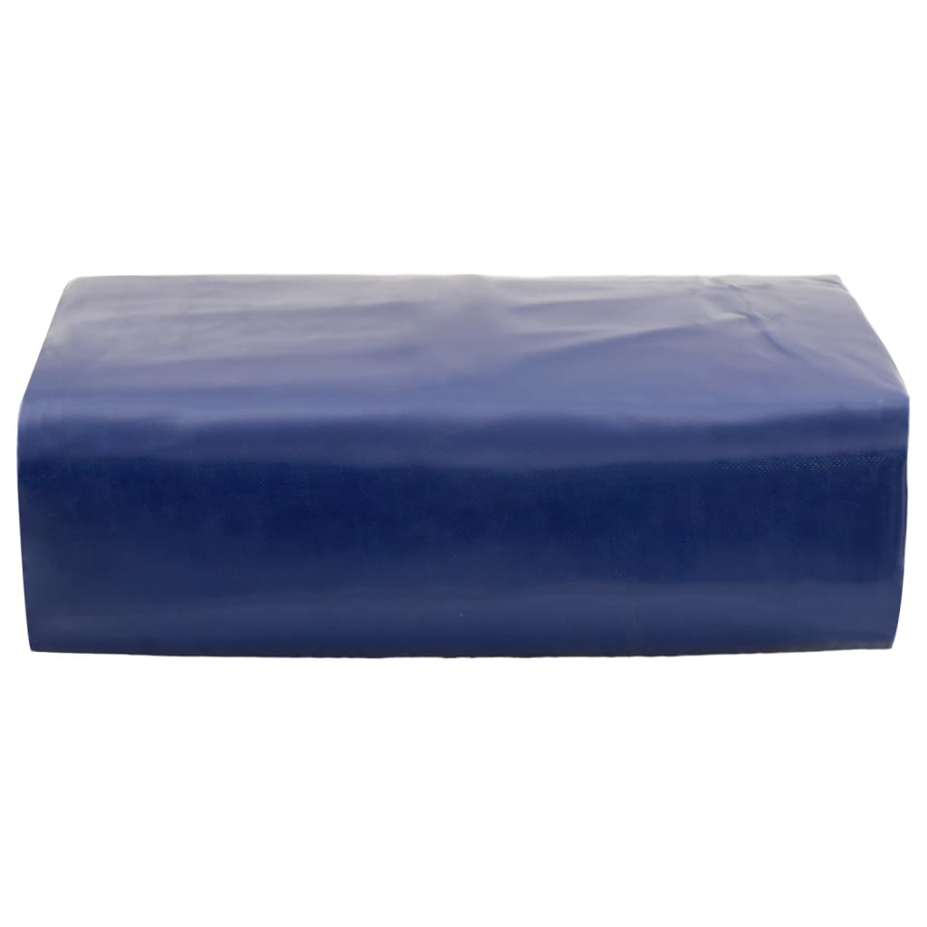 Vidaxl dekzeil 650 g m² 1,5x20 m blauw