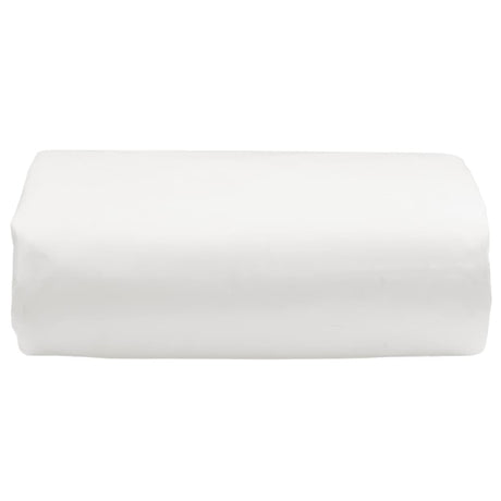 Vidaxl dekzeil 650 g m² 4x6 m wit