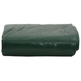 Vidaxl dekzeil 650 g m² ø 3 m groen