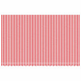 Vidaxl vervangingsdoek voor luifel 500x300 cm polyester rood en wit