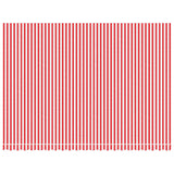 VidaXL Replacement cloth for Luifel striped 5x3.5 m red and white