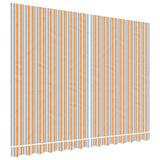 Vidaxl erstatningsklut for Luifel Striped 3,5x2,5 m multi -farget