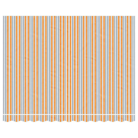 Vidaxl vervangingsdoek voor luifel gestreept 3,5x2,5 m meerkleurig