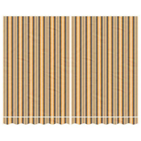 Vidaxl vervangingsdoek voor luifel gestreept 3,5x2,5 m meerkleurig