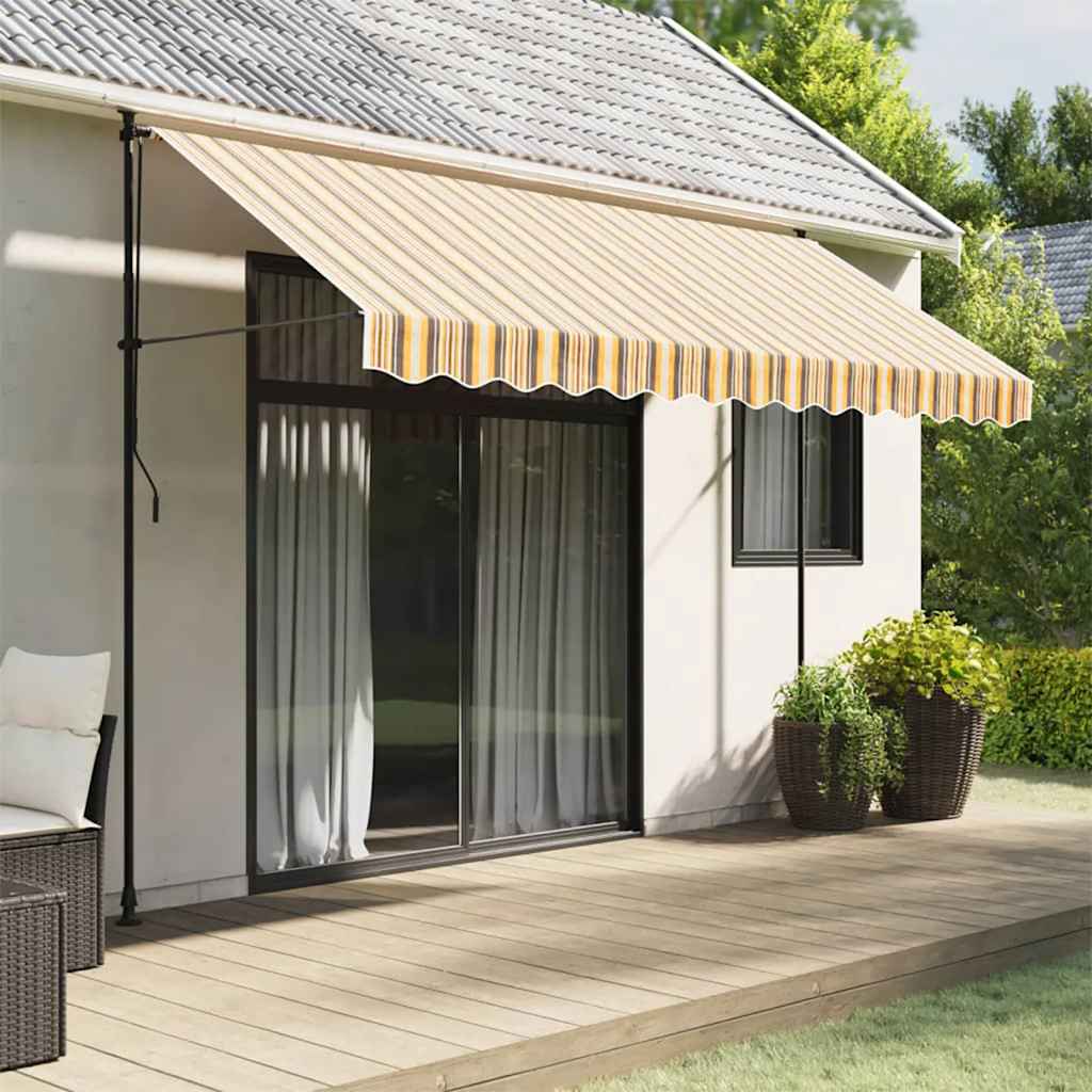 Vidaxl vervangingsdoek voor luifel 350x250 cm polyester meerkleurig