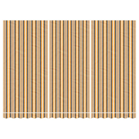 Vidaxl vervangingsdoek voor luifel gestreept 4,5x3 m meerkleurig
