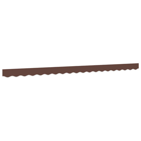 Vidaxl vervangingsdoek voor luifelrok gestreept 450 cm bruin