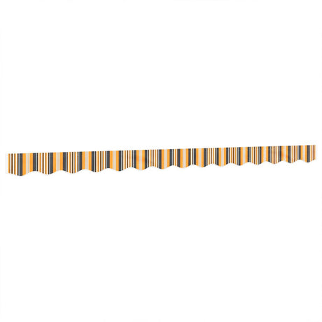 Vidaxl vervangingsdoek voor luifelrok gestreept 350 cm geel en grijs