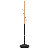 VidaXL Coat rack 172 cm powder -coated iron black