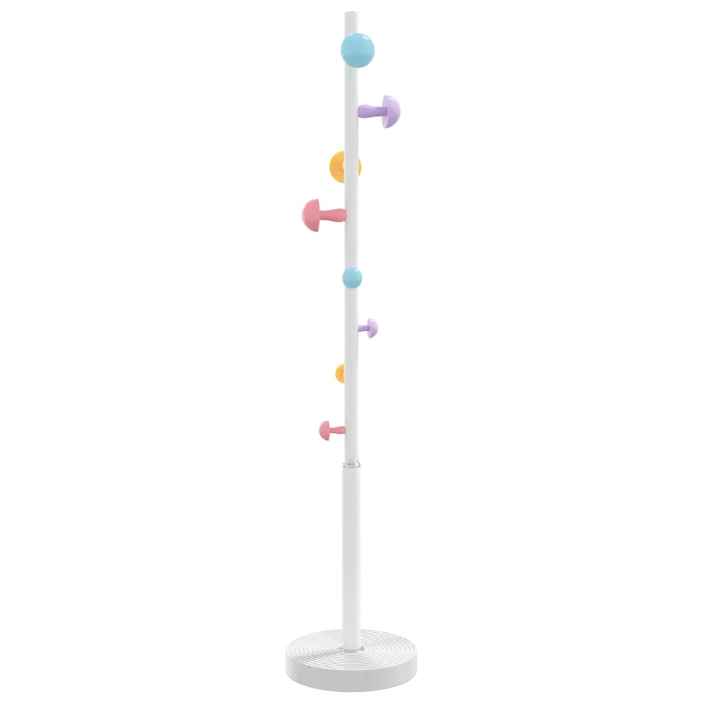 VidaXL Coat rack 172 cm powder -coated iron white