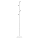 VidaXL Coat rack 175 cm powder -coated iron white