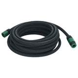Vidaxl druppelslang 0,6'' 10 m rubber zwart