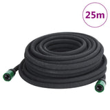 Vidaxl DRIP HOSE 0.6 '' 25 m in gomma nera