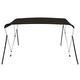 Vidaxl biminitop 3 bogen 183x160x137 cm zwart