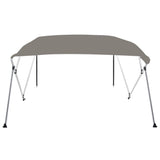 Vidaxl biminitop 4 arcos 243x180x137 cm gris