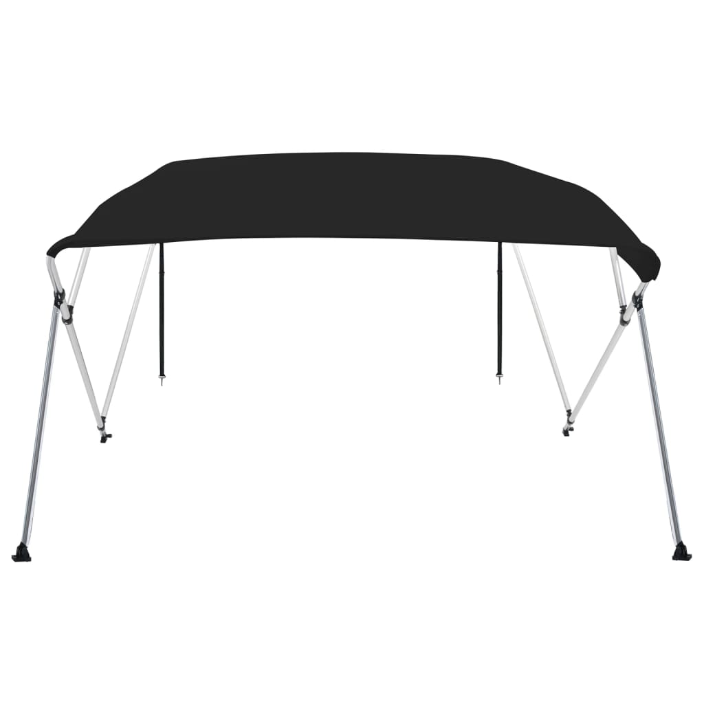 Vidaxl biminitop 4 arcos 243x196x137 cm negro