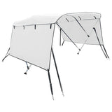 Vidaxl biminitop 3 bogen met zijwanden 183x(185-198)x137 cm