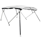 Vidaxl biminitop 4 bogen met mesh zijwanden 243x(185-198)x137 cm
