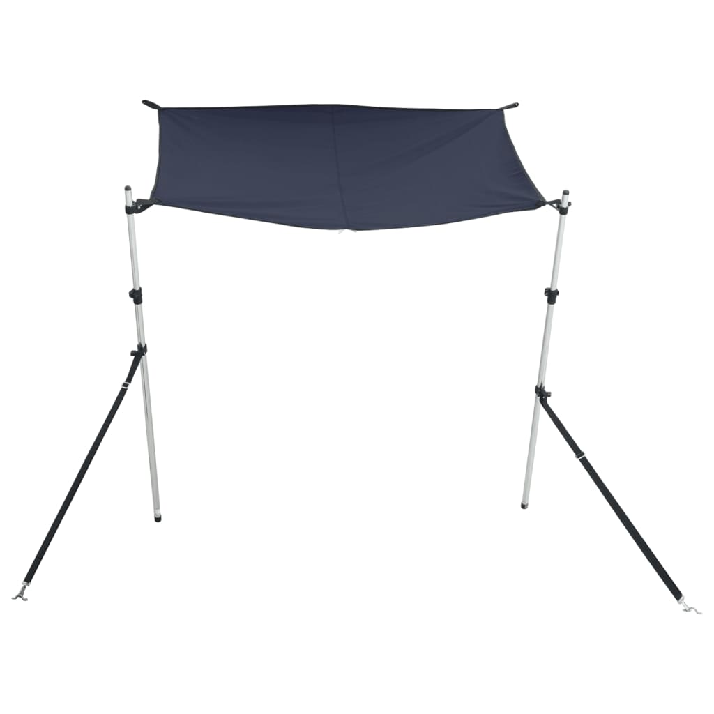 Vidaxl Shade Cloth T-Top 170x170x (115-183) cm blu