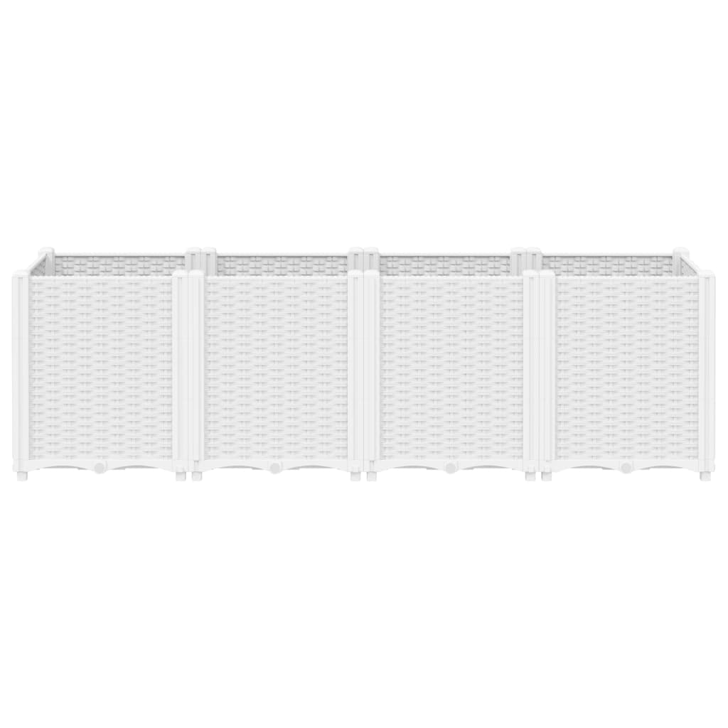 Vidaxl Planning Box 160x40x53 cm Polypropene White